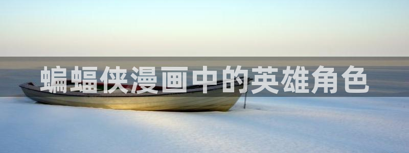 韩漫网免费阅读看漫画下拉：蝙蝠侠漫画中的英雄角色